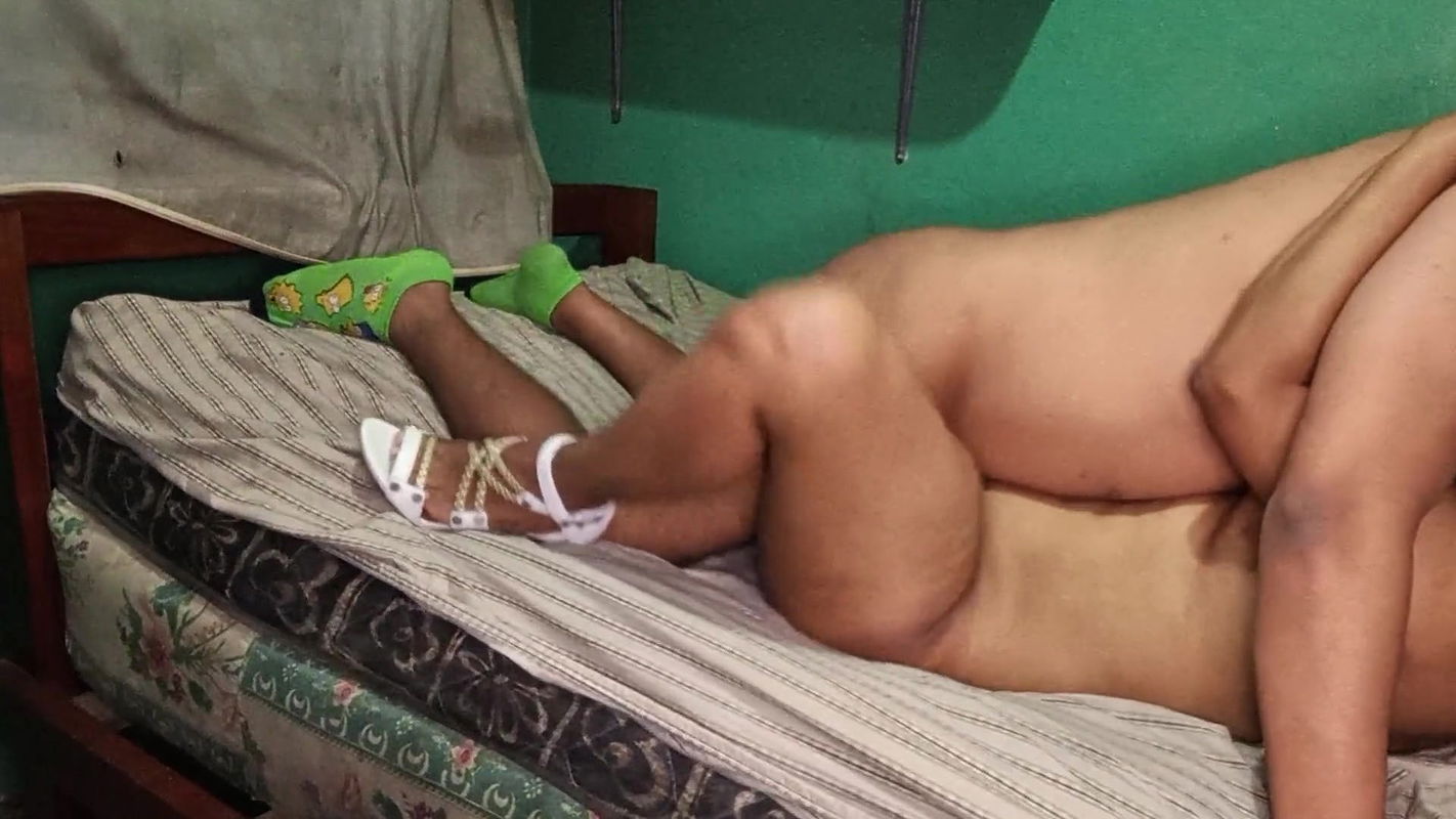 Missionary Fuck for a Tamil Brunette in High Heels