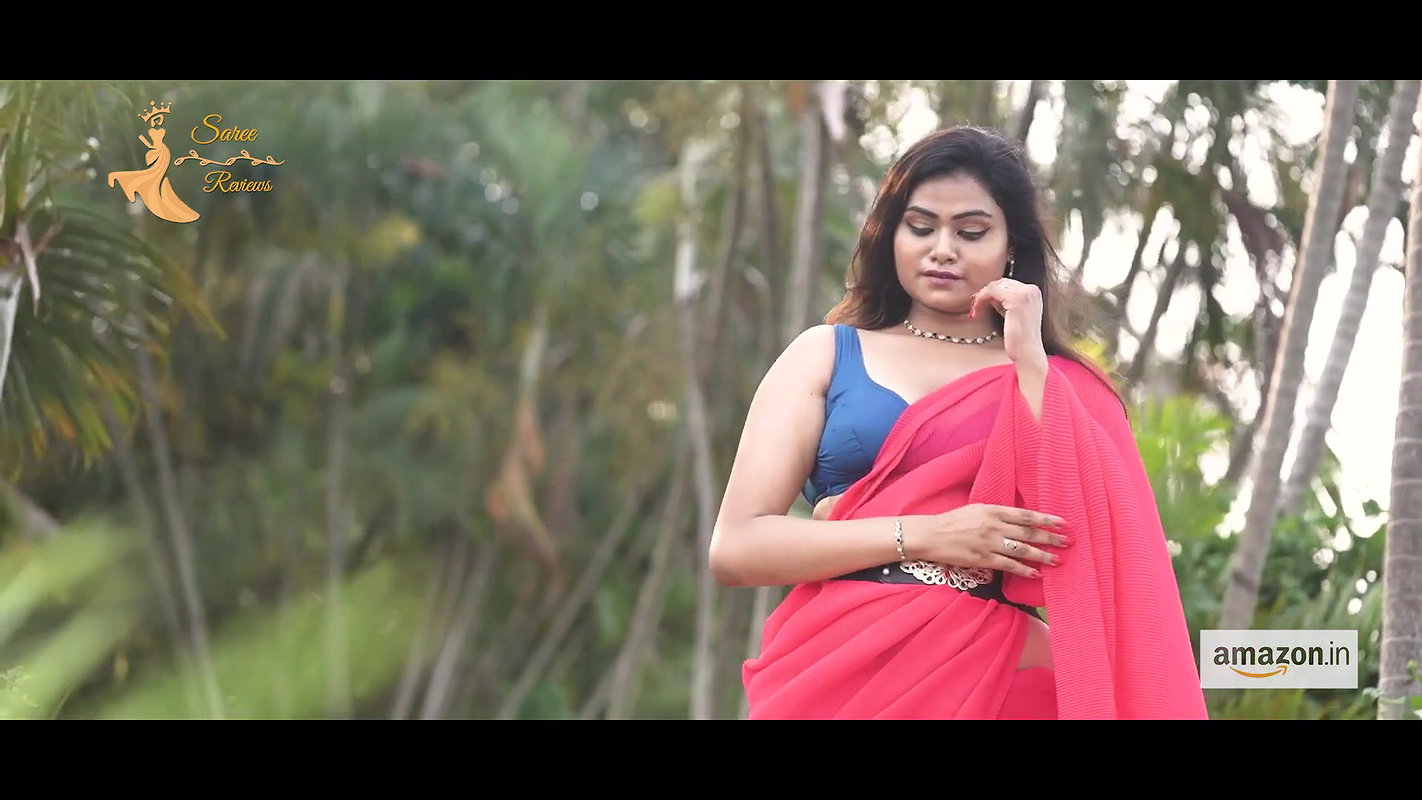 Debasmita – Pink Saree lover naari nandini nayek