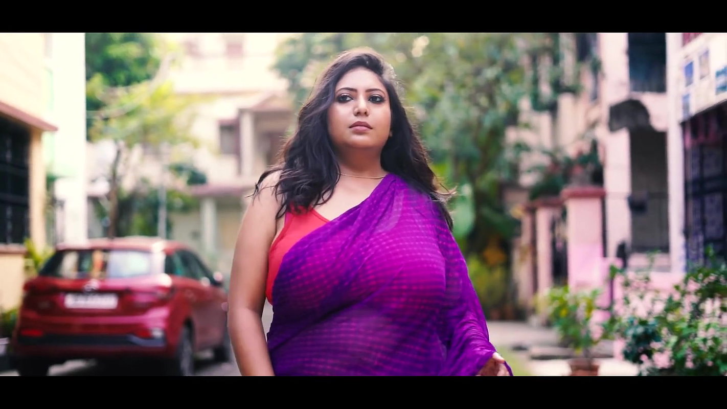 Expression Video   NAARI Feat. Chaity   Purple Color Saree   Full HD
