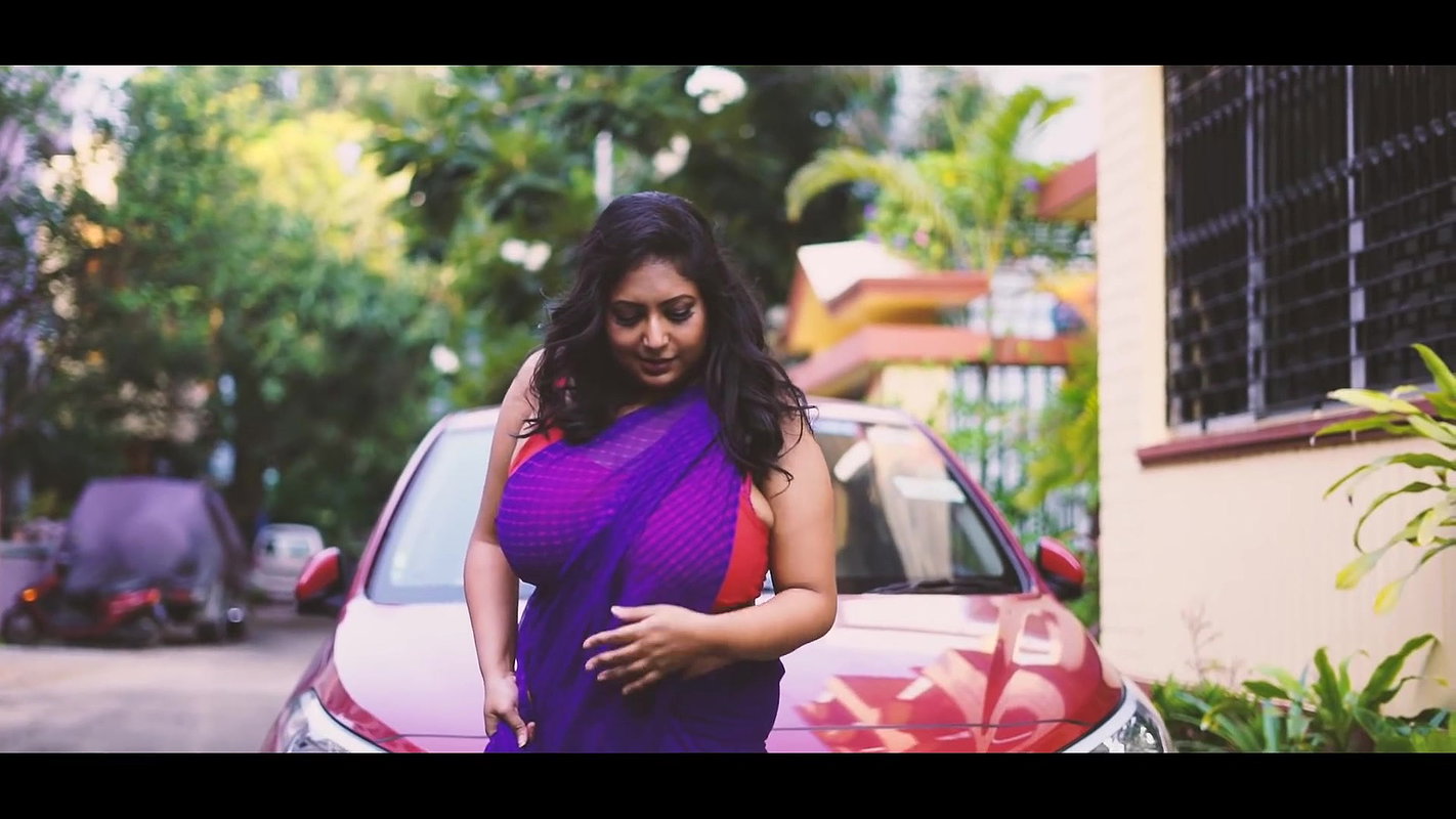 Expression Video   NAARI Feat. Chaity   Purple Color Saree   Full HD