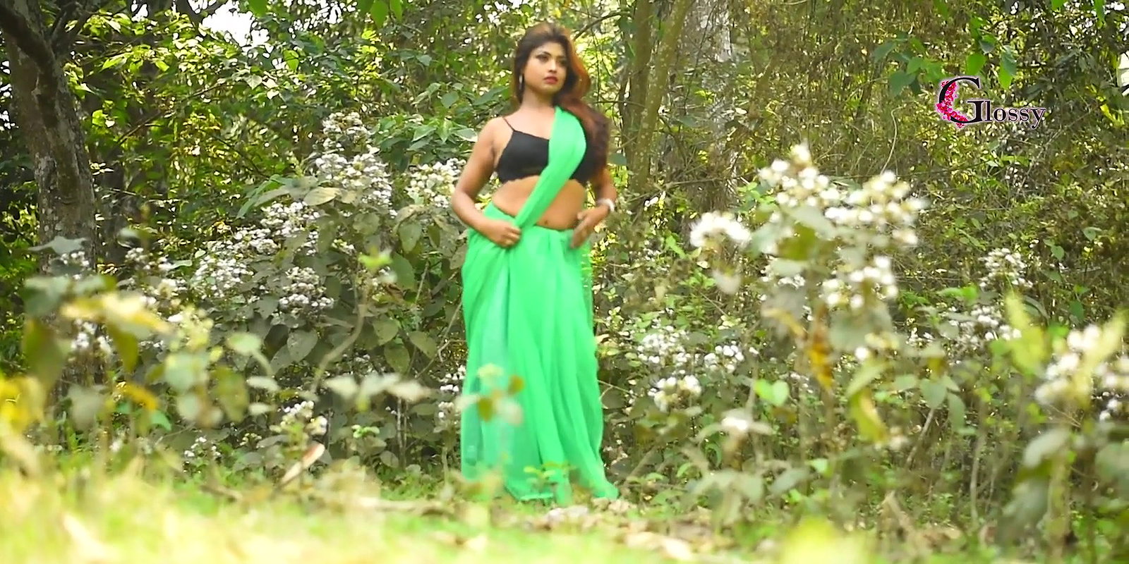 Expression Video _ NAARI feat. Tanima _ Green Color Saree _ Saree Sundari _ Saree Fashion _ Ep-11 (1080p)