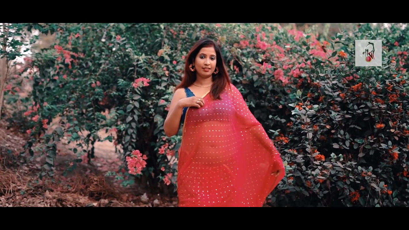 Happy Holi 2021   NAARI Feat. Nandita   Orange Saree Look   2021.mkv