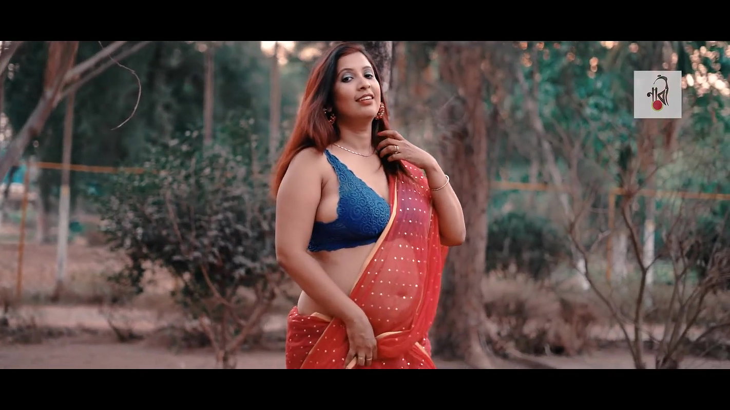 Happy Holi 2021   NAARI Feat. Nandita   Orange Saree Look   2021.mkv