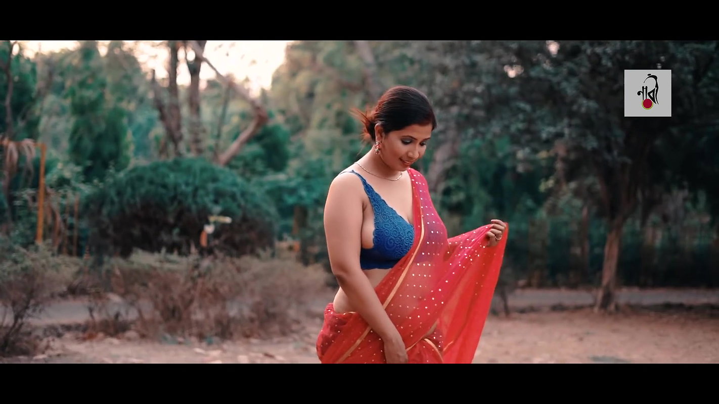 Happy Holi 2021   NAARI Feat. Nandita   Orange Saree Look   2021.mkv