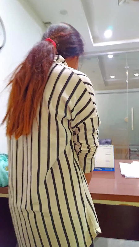 Roleplay My Office Secretary Offers Me Handjob at Office