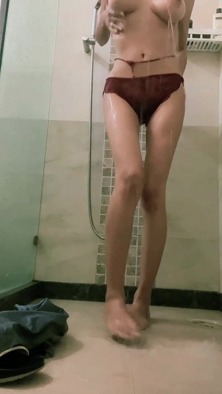 Solo girl in bedroom