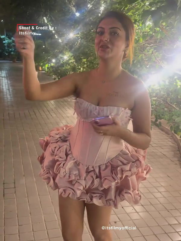 KUSHI SEXY AND BOLD HOTTIE IN GLAM MINI SKIRT OFF SHOULDER DRESS 22