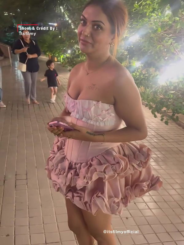 KUSHI SEXY AND BOLD HOTTIE IN GLAM MINI SKIRT OFF SHOULDER DRESS 22