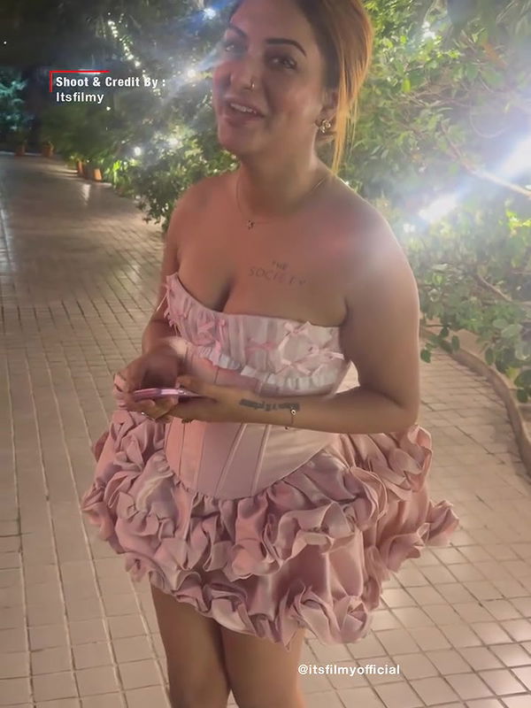 KUSHI SEXY AND BOLD HOTTIE IN GLAM MINI SKIRT OFF SHOULDER DRESS 22