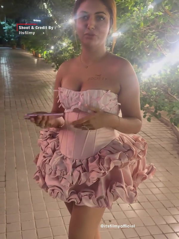 KUSHI SEXY AND BOLD HOTTIE IN GLAM MINI SKIRT OFF SHOULDER DRESS 22