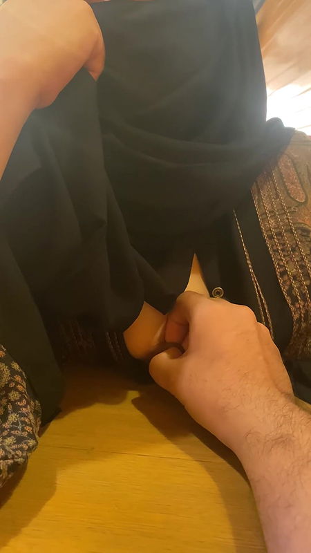 Karachi Girlfriend Showing Nude Boob Pressing By Lover Swallowing Cum In Resturant 25