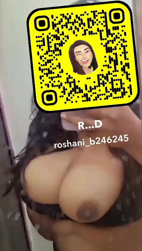 Hot cute snapchat babe Roshni big tits recorded 22