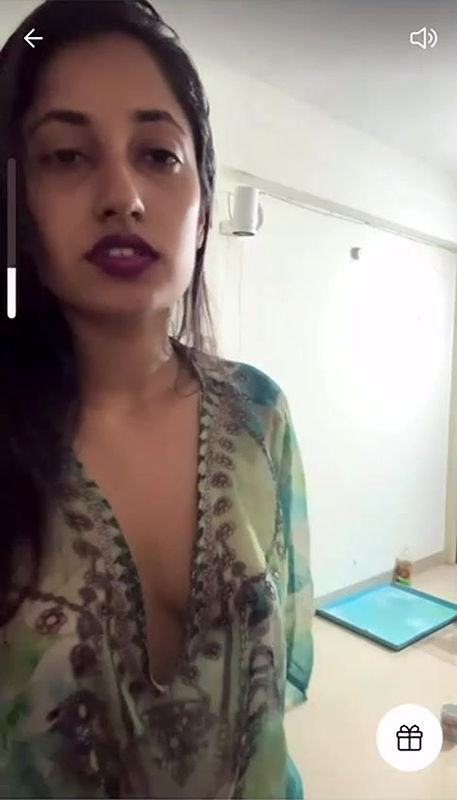 Hot Princess Sanam Tango Group Showing Boobs in See through 3 Clips With Face 24