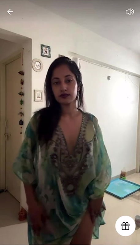 Hot Princess Sanam Tango Group Showing Boobs in See through 3 Clips With Face 24