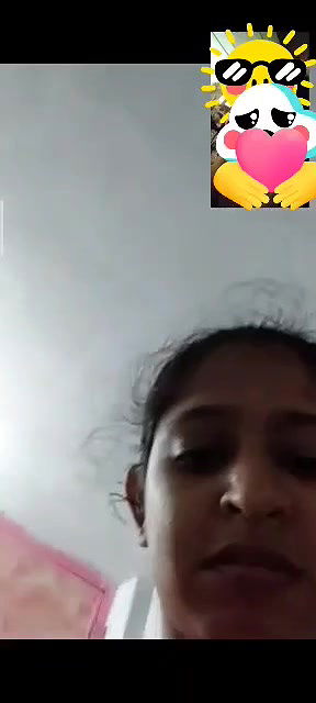 Indian cute girl showing her boobs on video call 22