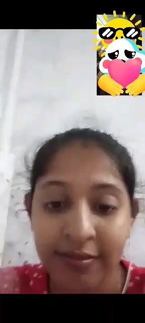 Indian cute girl showing her boobs on video call 22