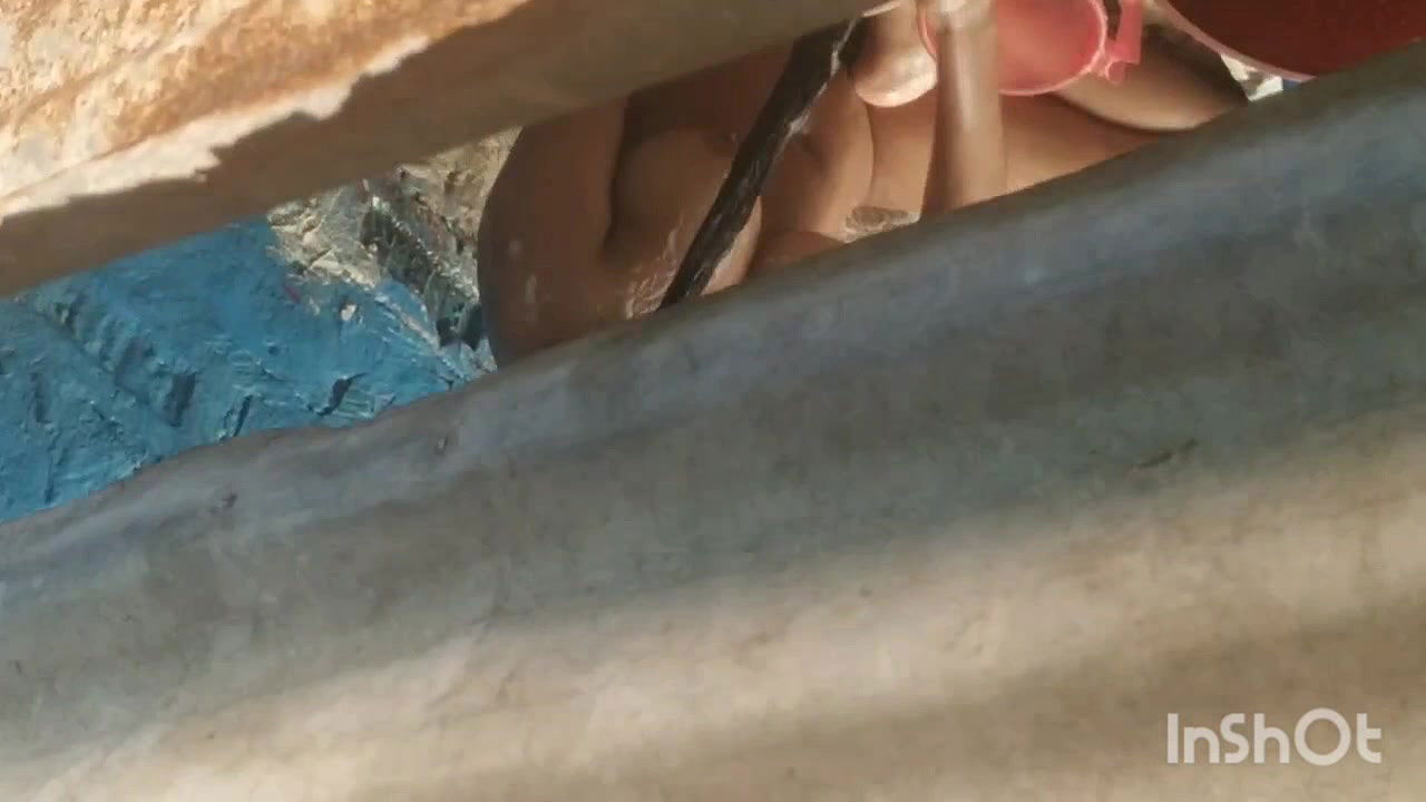 village big boobs girl bathing recorded 26
