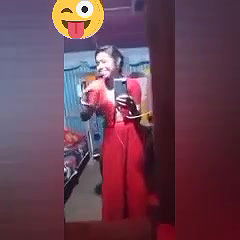 Hot boudi bengali showing her big melons on call 22