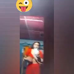 Hot boudi bengali showing her big melons on call 22