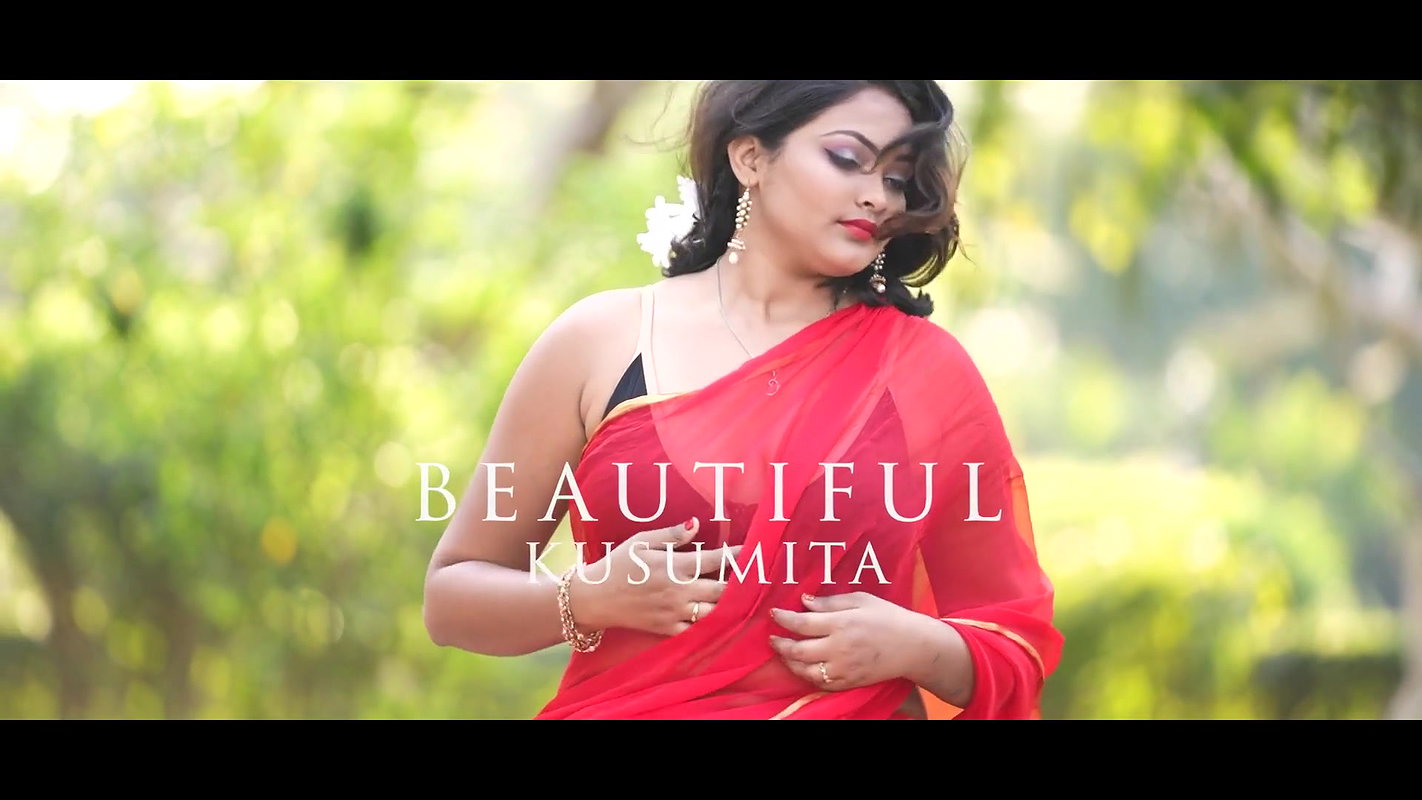 Kusumita   Beautiful Red Color Saree Fashion Tutorial  NAARI