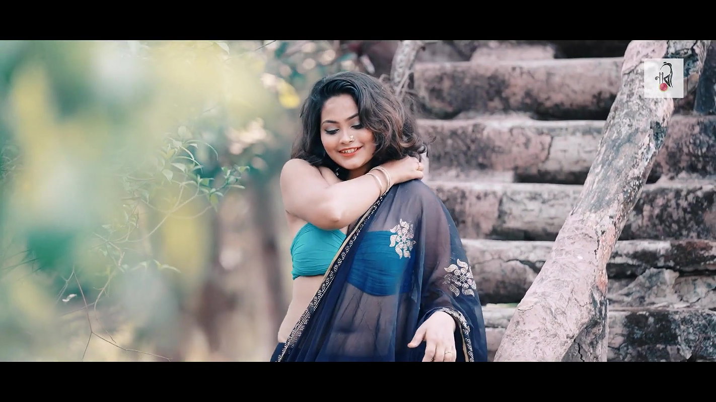 Kusumita  Beautiful Blue Color Saree Fashion Tutorial  NAARI