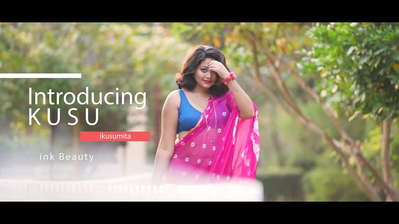 Kusumita_-_Debut_Episode_-_Pink_Color_Saree_Fashion