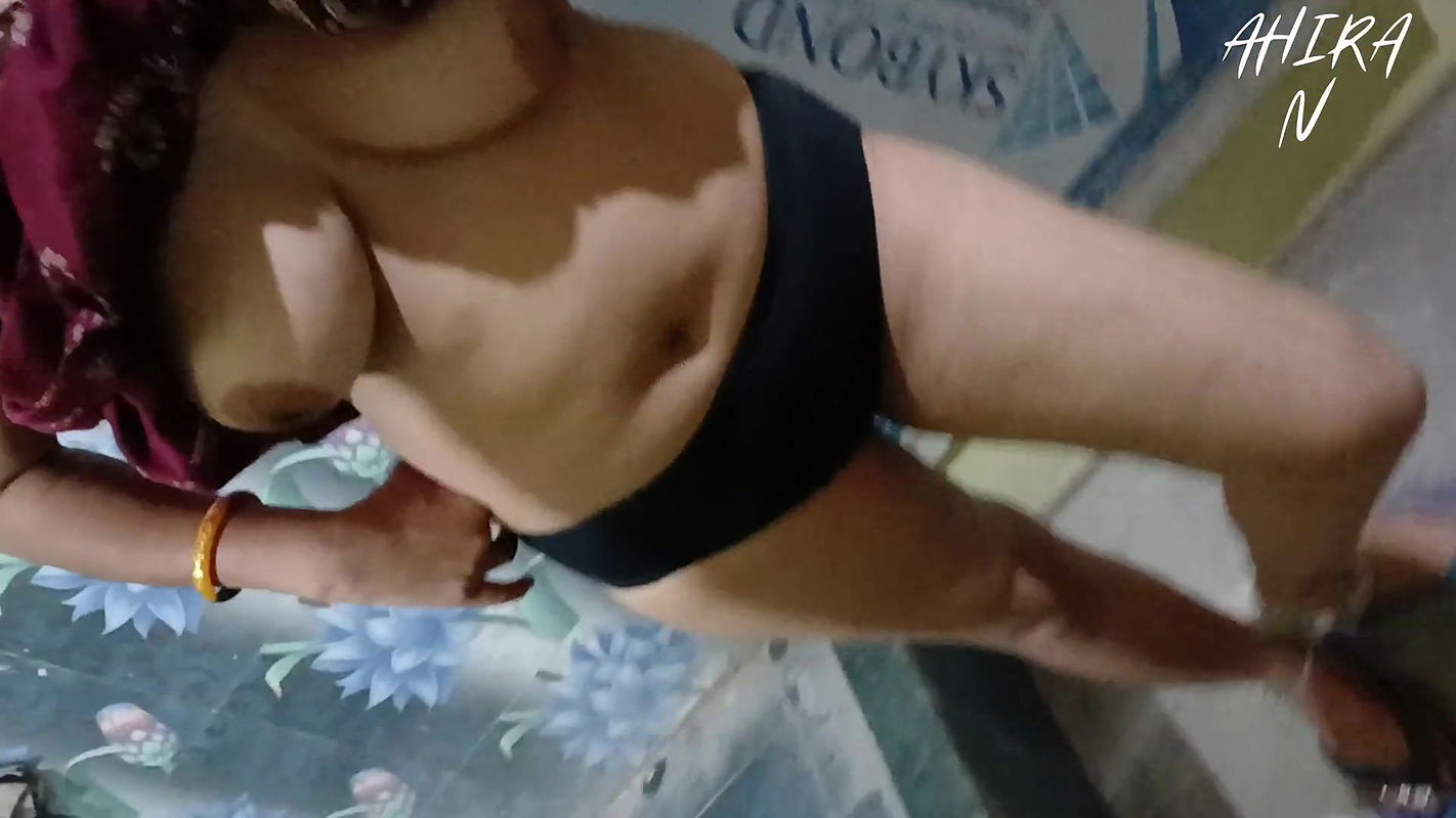 Aahan Apartment Sex in My Washroom Indian Girl Review and Foreplay with Her Boobs.