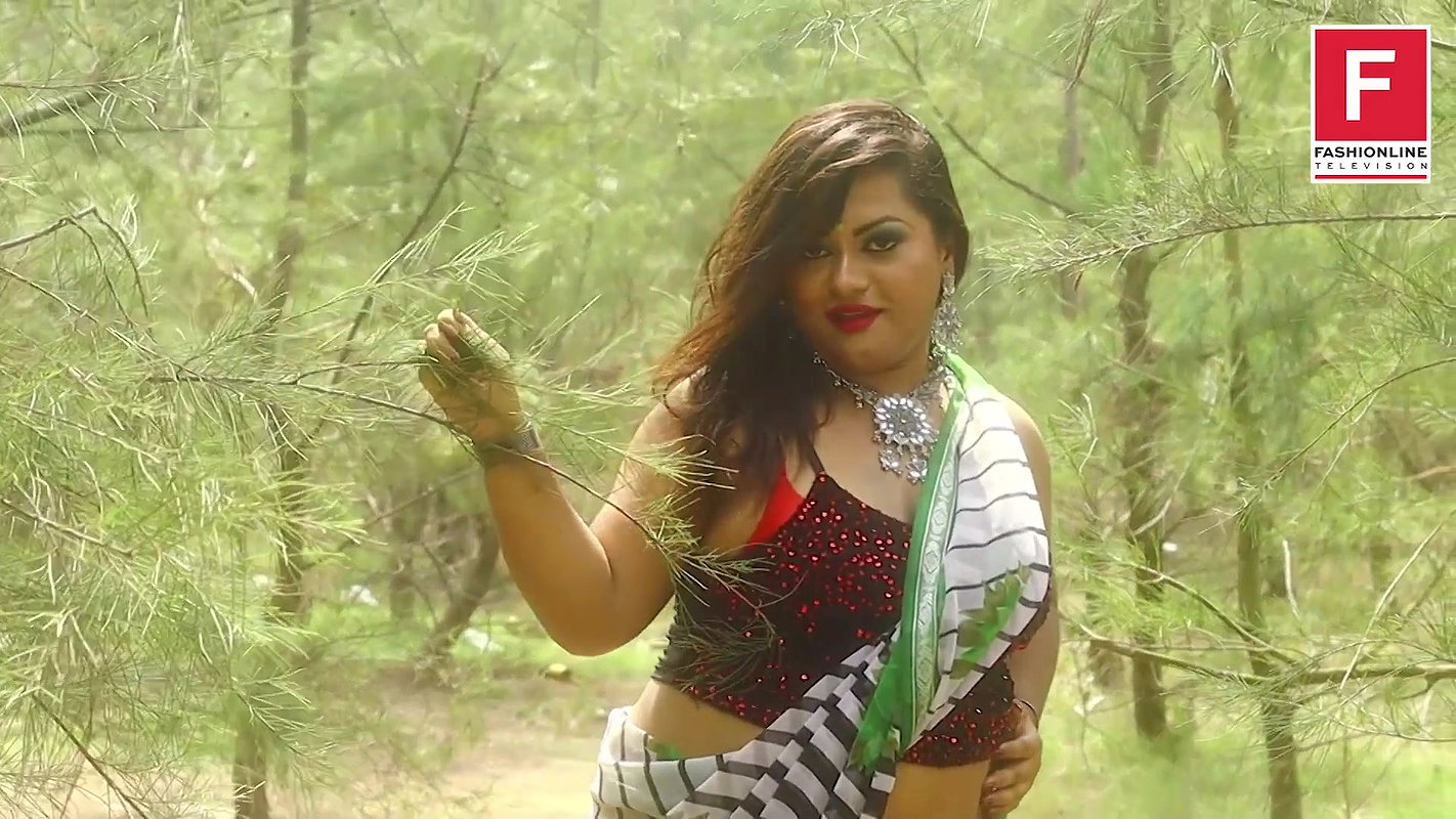 Poulami saree lover saree navel armpit blouse naari nandini nayek