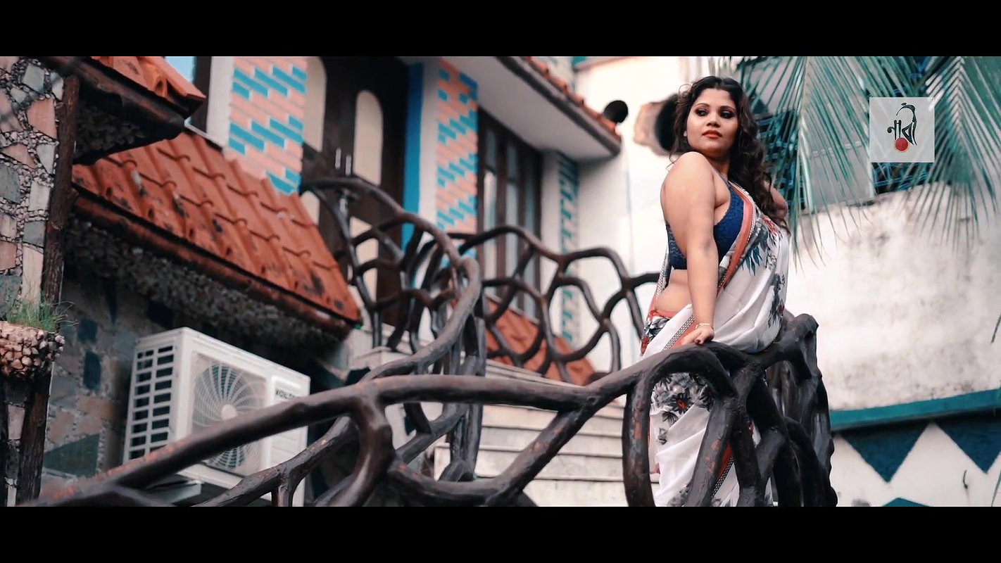 Rai  Expression Video  White Print Saree Full HD  2021_1080p