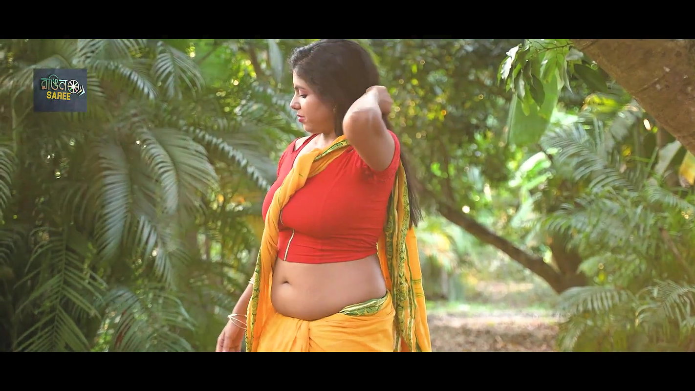 ROOHI ROY – YELLOW COLOR  – NANDINI NAYEK NAARI SAREE – FASHION VIDEO – FULL HD – 2022