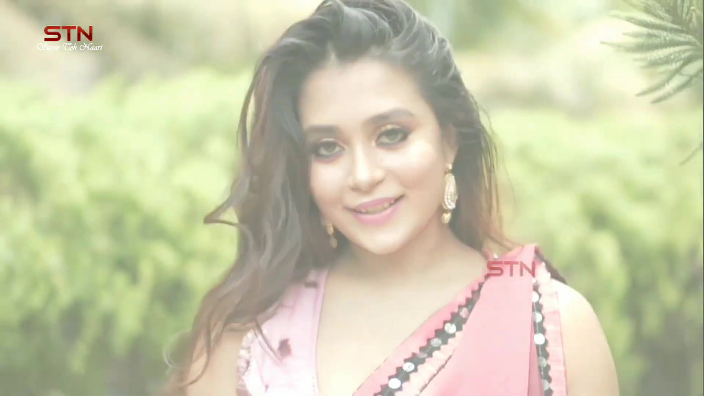 Saree Lover 2021   FT. Bong Sensation Rimpi In Maroon Saree    Saree Fashion   Saree Teh Naari