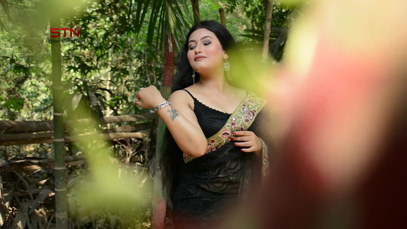 Saree Lover 2021 – Featuring Beautiful Urvashi In Black Saree – Saree Fashion – Saree Teh Naari