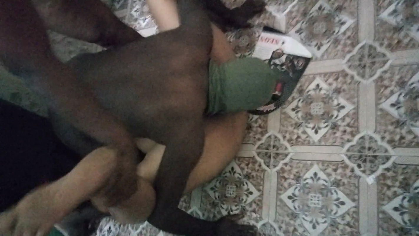 Standing Hot Threesome Cuckold Sex