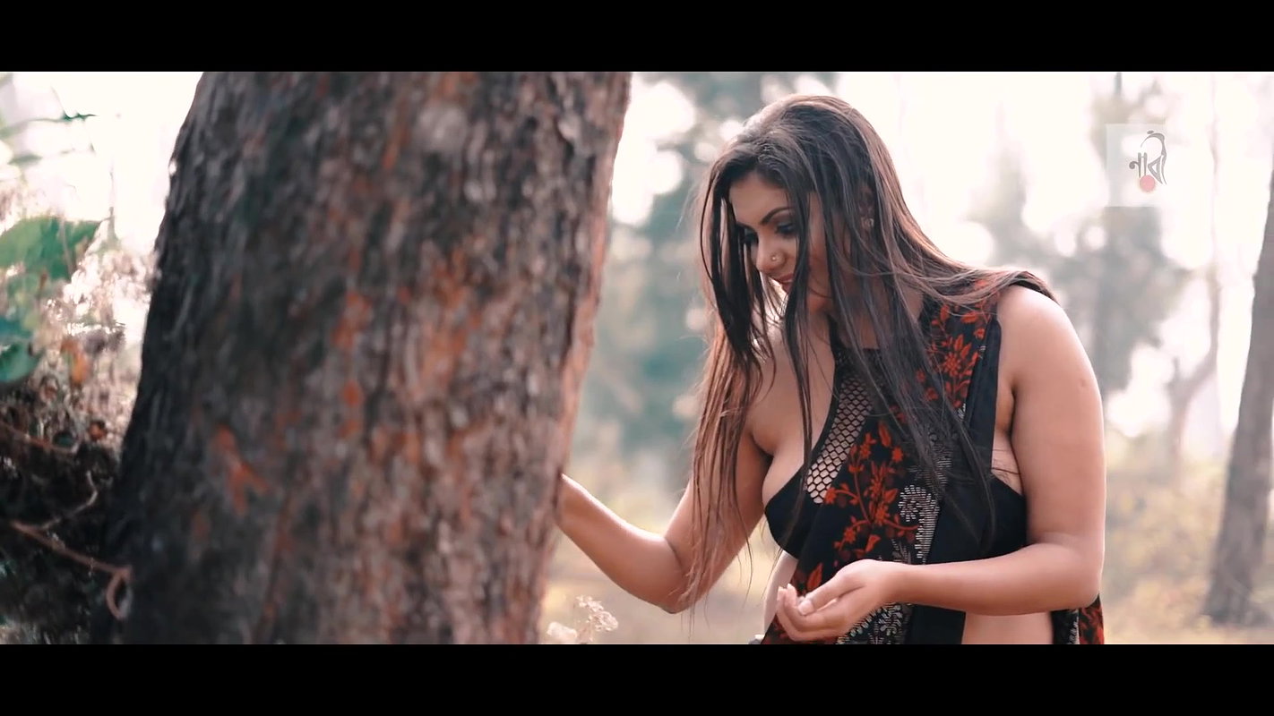 Saree Sundari   NAARI feat. Megha   Black Print Saree   Full HD   2021