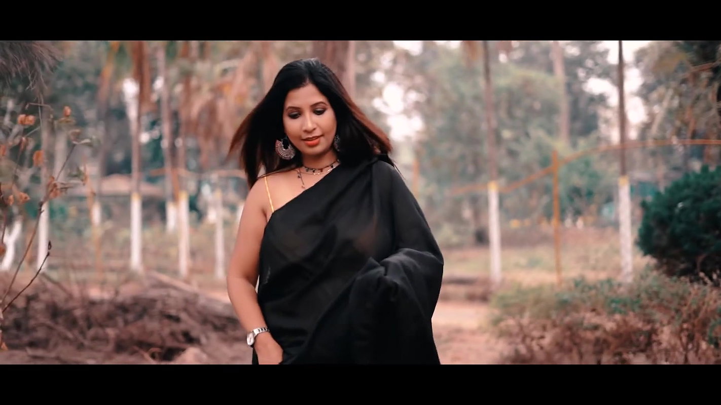 Saree Sundari   NAARI feat. Nandita   Black Color Saree   Full HD   2021.mkv