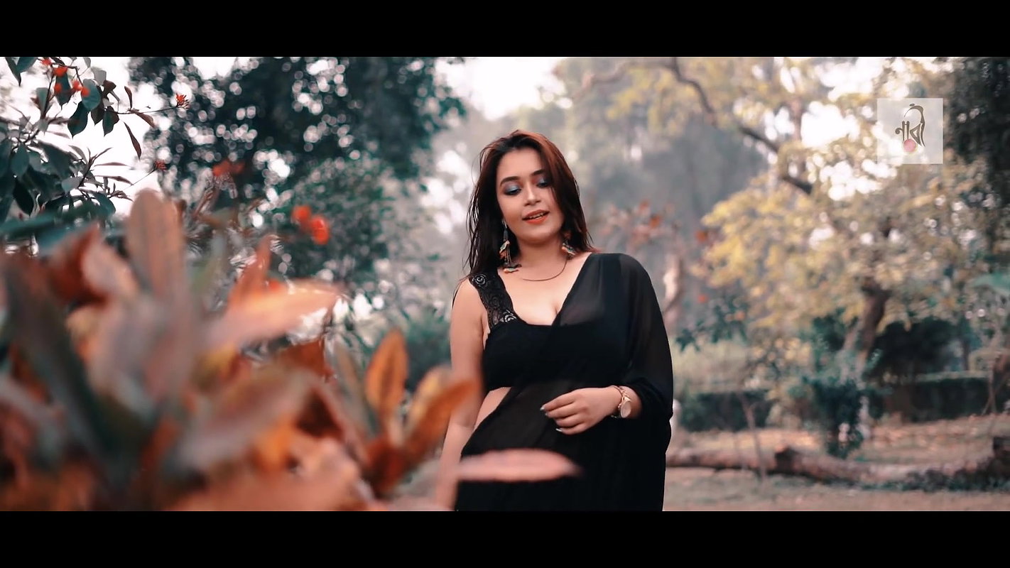 Saree Sundari   NAARI Feat. Rimpi   Black Color Saree   Full HD   2021.mkv