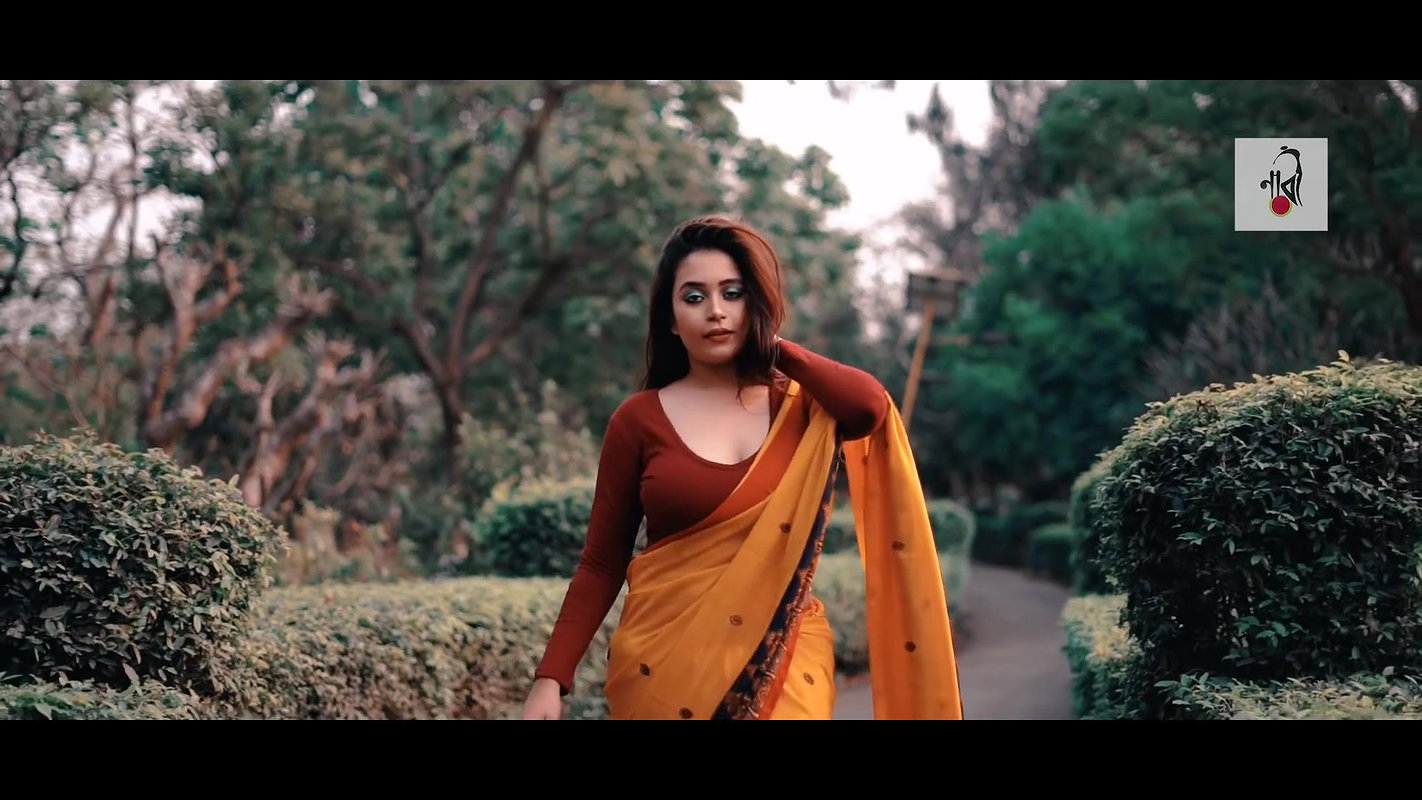 Saree Sundari   NAARI Feat. Rimpi   Yellow Color Saree   Full HD   2021.mkv