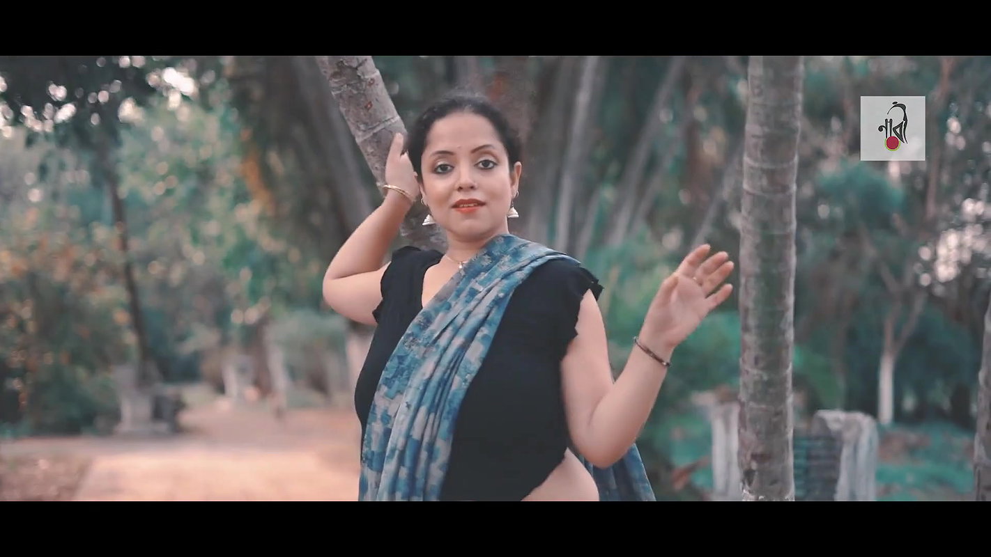 Saree Sundari   NAARI Feat. Tiyasha   Blue Print Saree   Full HD   2021
