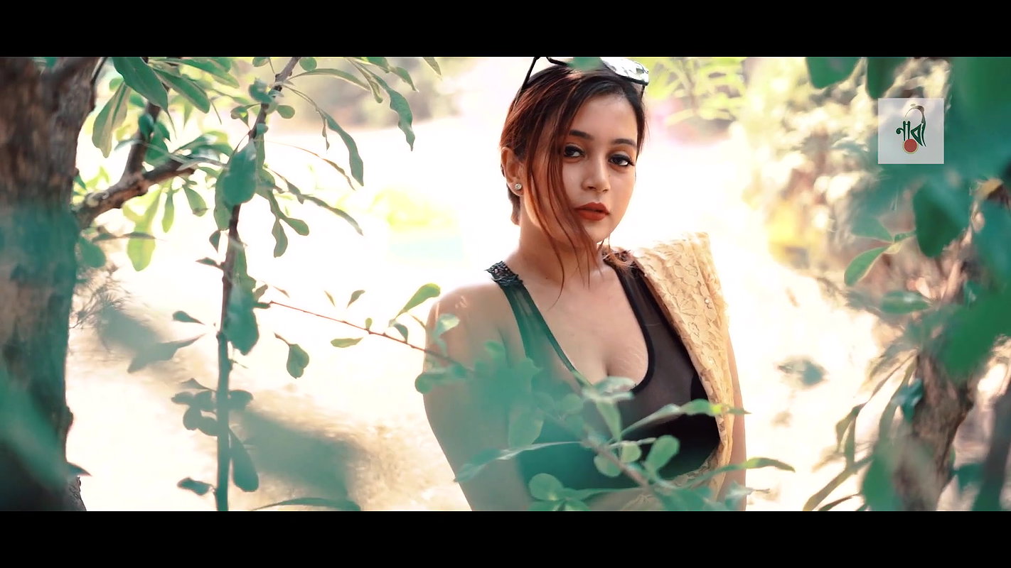 Saree Sundari  NAARI Feat Rimpi  Cream Color Saree  Full HD  2021_1080p