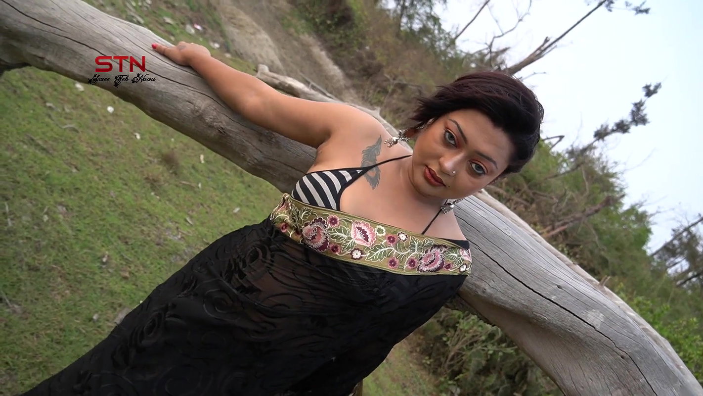 Saree Sundari In Black Saree 2021 – Featuring Hot Bong Beauty Radhika