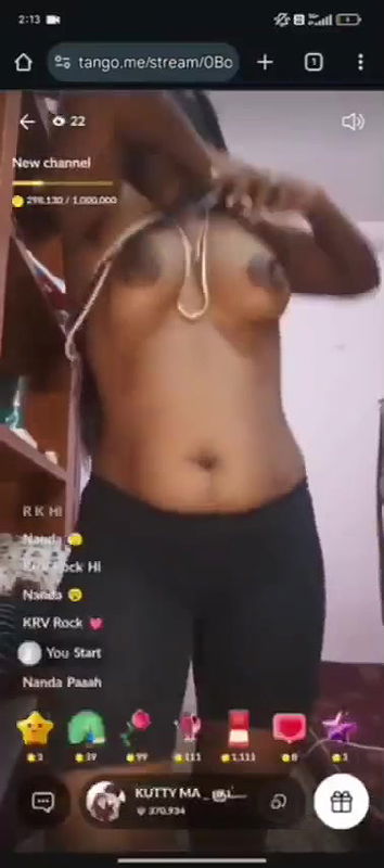 Tamil girl in stripchat 4