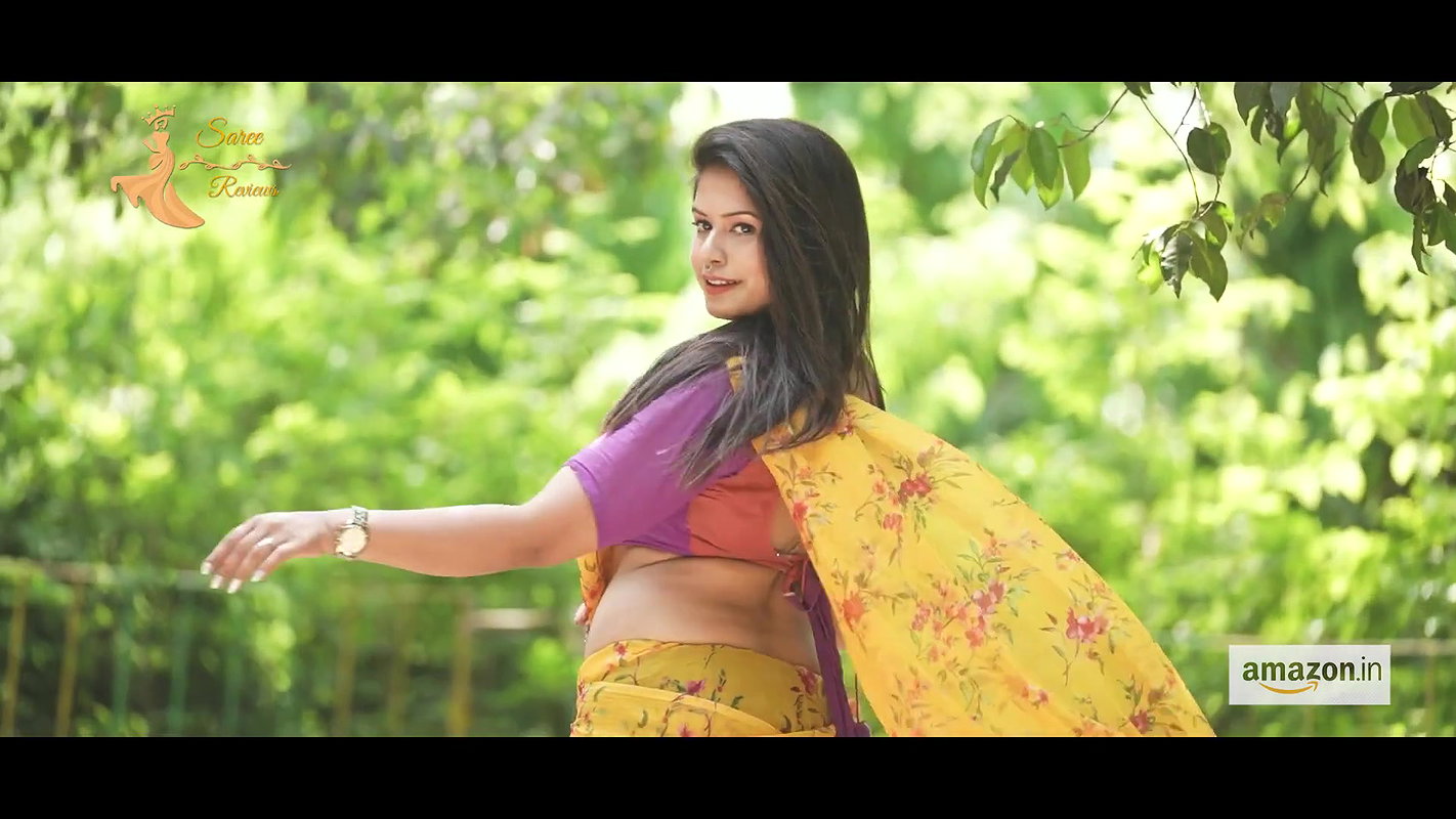 Swapna saree lover naari nandini nayek videos navel show