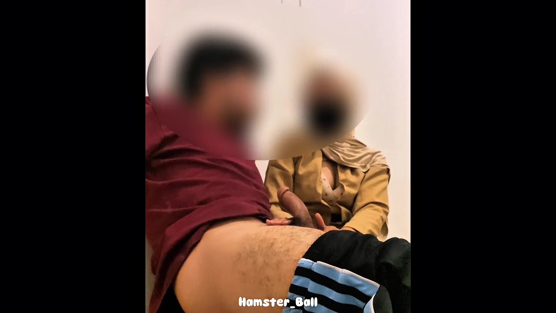 Blowjob by Hijab Desi Scout Teacher in College Laboratory