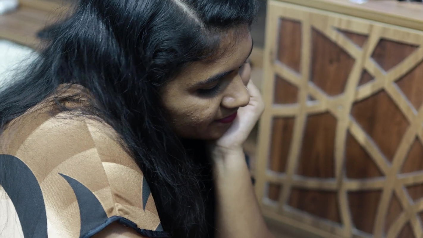 Boy Put Nail Polish on Girl Feet