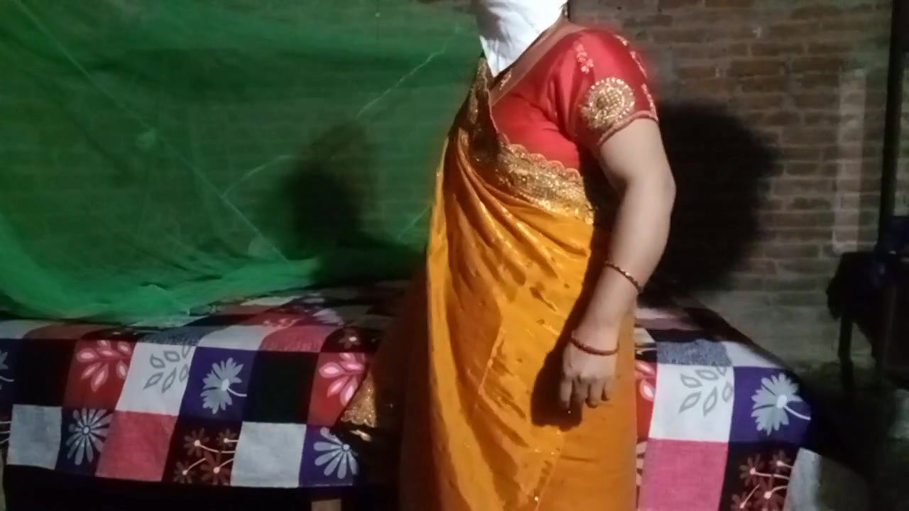 Brother-in-law Raised Sister-in-law in Saree.
