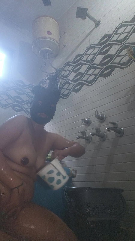 College Girl in the Shower