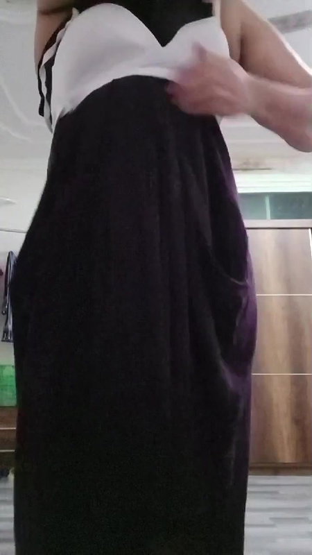 She Is Cchanging Dress