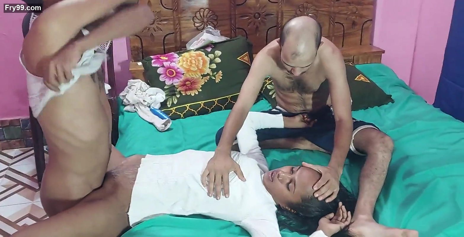 threesome Fuck Adventure with Cuties A girl Two guys best porn