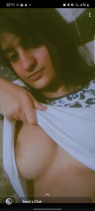 Teen college cutie showing her melon 22