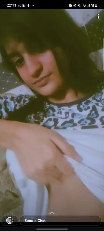 Teen college cutie showing her melon 22